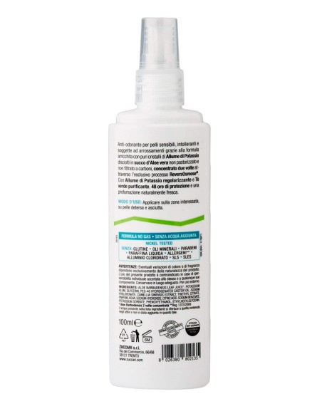 Aloe Spray Anti-odorante Pietra Liquida 100 ml