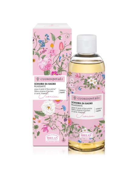 CUOR DI PETALI Schiuma da Bagno