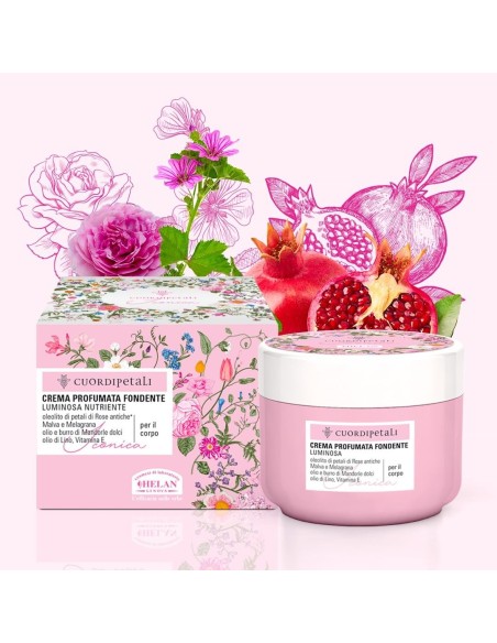 CUOR DI PETALI Crema Profumata Fondente 200 ml