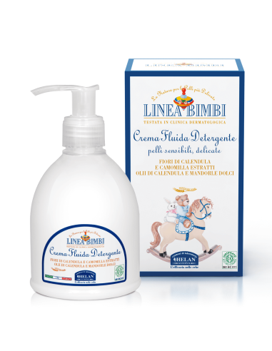 Linea Bimbi - Crema Fluida Detergente 240 ml