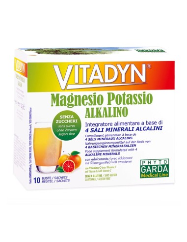 Vitadyn Magnesio Potassio Alkalino 10 Buste