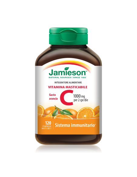 Vitamina C Masticabile Arancia 120 Compresse