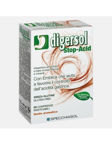 Digersol Stop-Acid 20 Compresse