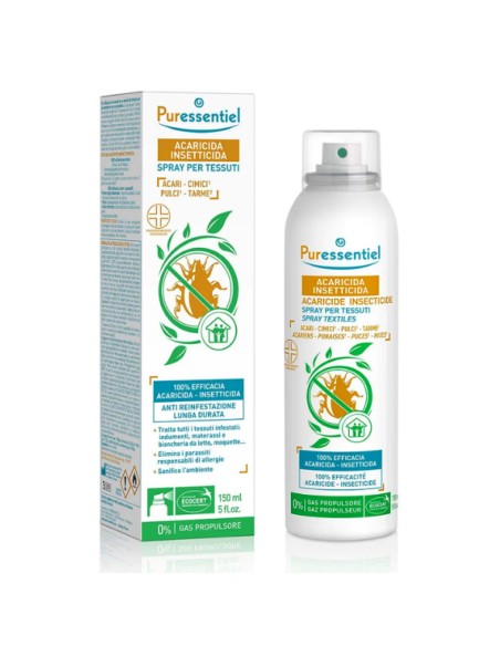 Spray per Tessuti Insetticida e Acaricida 150 ml