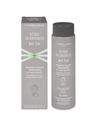 Acido Ialuronico per LUI - Shampoo Doccia Tonificante 250 ml