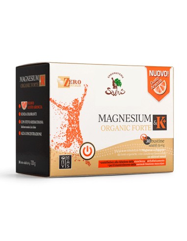 Magnesium e K+ Organic Forte 30 Bustine