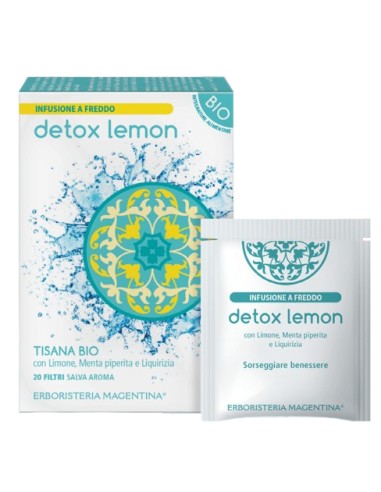 Tisana a Freddo Detox Lemon 20 Filtri