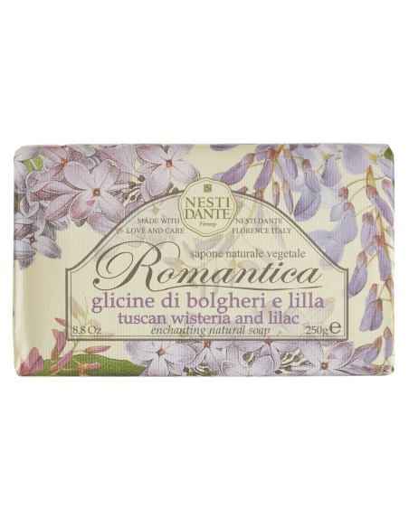 Sapone Romantica - Glicine di Bolgheri e Lilla 250 g