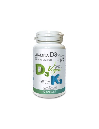 Vitamine D3 + K2 30 Capsule