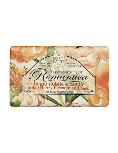 Sapone Romantica - Ciliegio Nobile e Basilico 250 g
