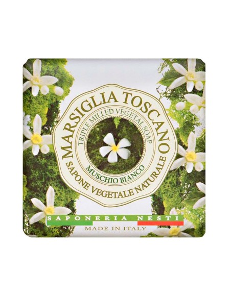 Sapone Marsiglia Toscano - Muschio Bianco 200 g