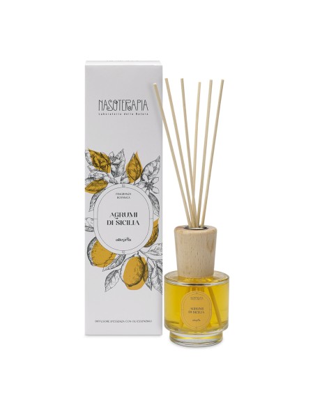 Diffusore d'Essenza con Oli Essenziali - Agrumi di Sicilia 100 ml