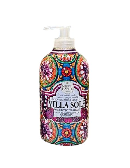Sapone Liquido VILLA SOLE - Rosso Divino del Chianti 500 ml