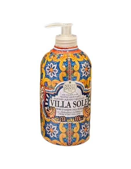 Sapone Liquido VILLA SOLE - Fiori d'Ananas dell'Etna 500 ml