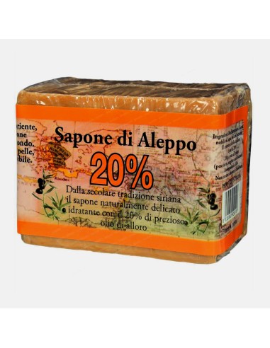 Biomeda - Sapone di Aleppo 20% 200 g