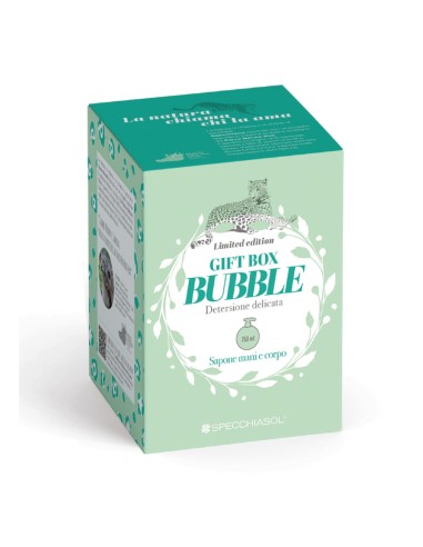 Gift Box Bubble Detergente Mani e Corpo 750 ml