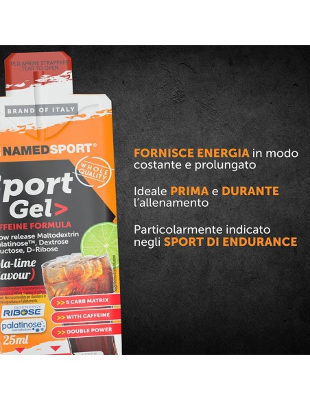 Sport Gel Cola e Lime 25 ml