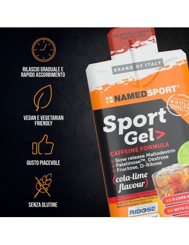 Sport Gel Cola e Lime 25 ml