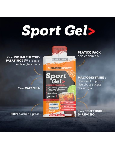 Sport Gel Cola e Lime 25 ml