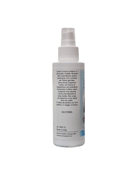 Deodorante al Cristallo Minerale Corpo 125 ml