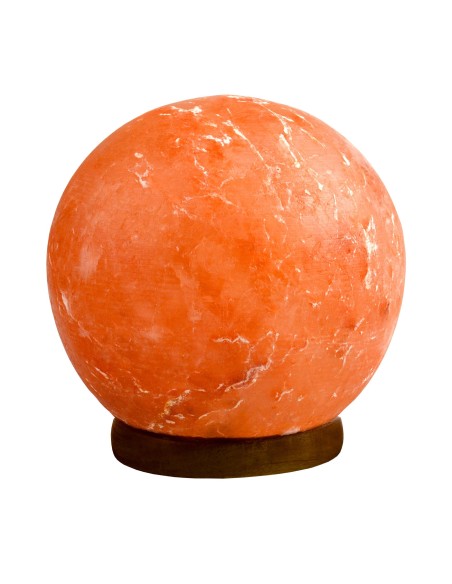 Lampada di Sale dell'Himalaya Sfera Rosa