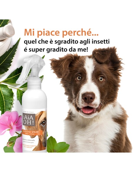 iAiAOH! Lozione Spray Sgradita agli Insetti 250 ml