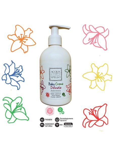 Acqua ai Fiori di Spello - Baby Crema Delicata 250 ml