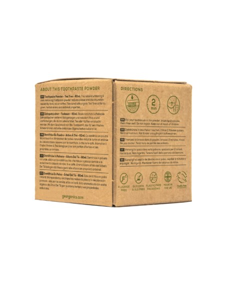 Dentifricio Minerale in Polvere - Tea Tree 60 ml