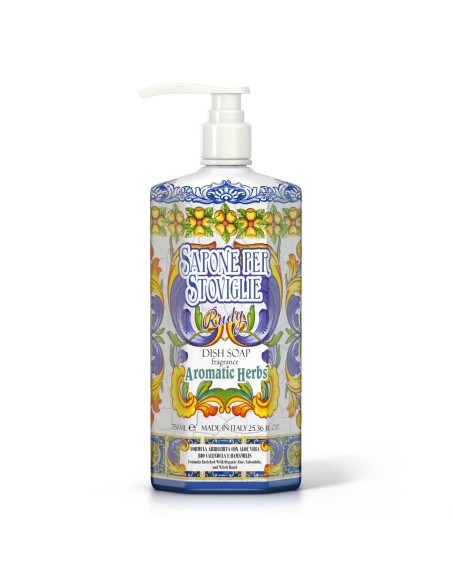 Sapone per Stoviglie Erbe Aromatiche 750 ml