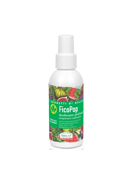 FicoPop Deodorante Profumato Traspirante Spray 100 ml