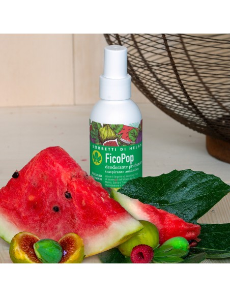 FicoPop Deodorante Profumato Traspirante Spray 100 ml