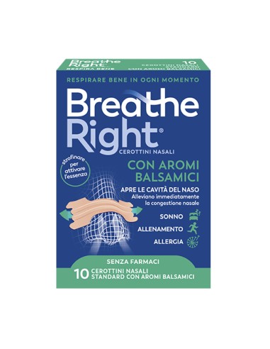 Breathe Right Cerottini Nasali Balsamici
