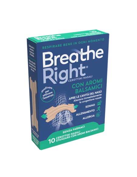 Breathe Right Cerottini Nasali Balsamici
