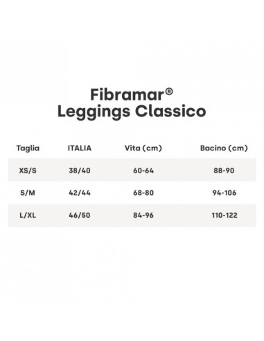 Fibramar Leggins Snellente Girovita