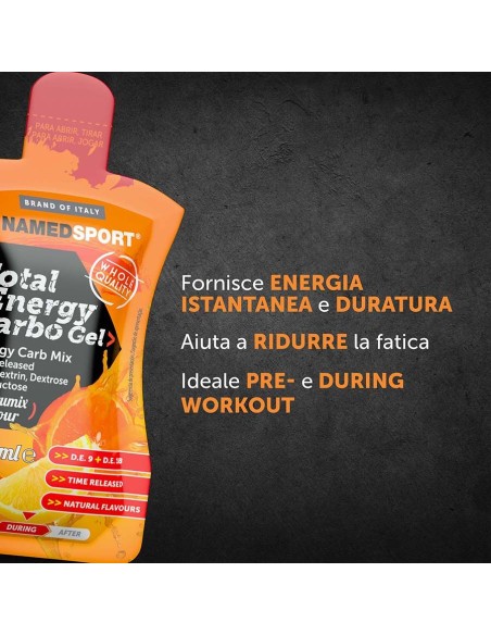 Total Energy Carbo Gel - Agrumix 40 ml