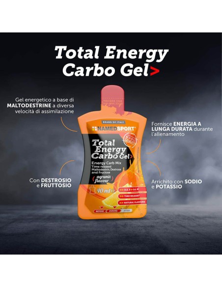 Total Energy Carbo Gel - Agrumix 40 ml