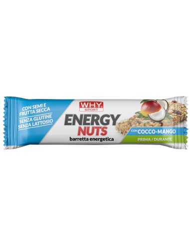 Barretta Energy Nuts Cocco e Mango 35 g