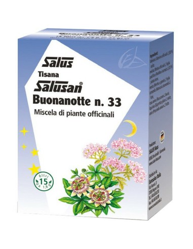 Tisana Salusan Buonanotte n.33 15 Filtri