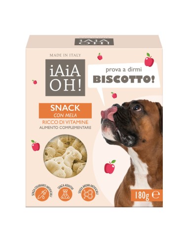 iAiAOH! Biscottini Snack Mela 180 g