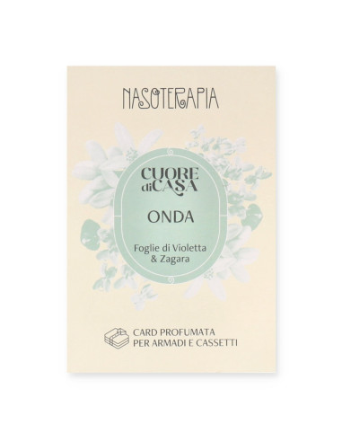 Cuore di Casa - Card Profumata Onda
