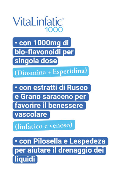 VitaLinfatic 1000 12 Flaconcini