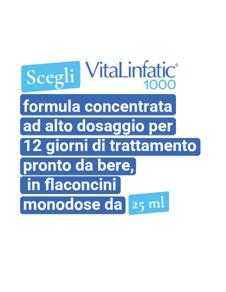 VitaLinfatic 1000 12 Flaconcini
